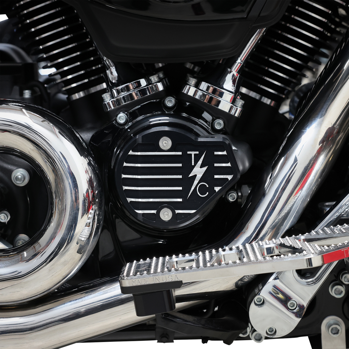 Cam Cover - Gen 2 - Finned - Twice Cut - Black - M8 2024 - 2024