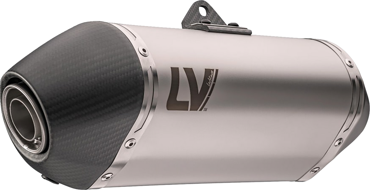 LV-14 Slip-On Muffler - Stainless Steel - XL 750 Transalp 2024 - 2024