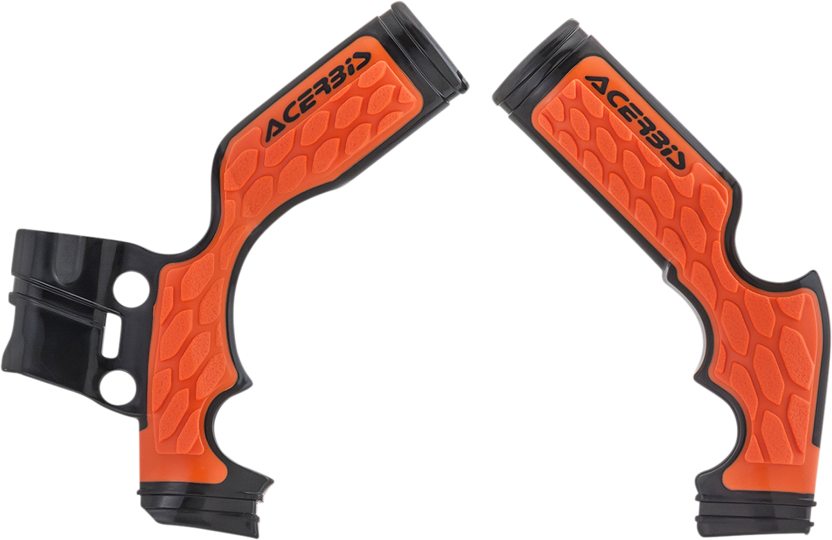 X-Grip Frame Guards - Red/Black - Gas Gas | Husqvarna | KTM 2014 - 2023