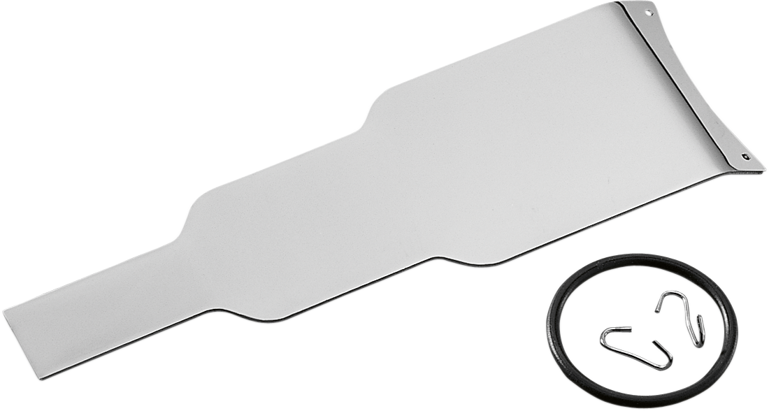 Dash Panel for Fat Bob-Style Tank - Chrome 1936 - 1984