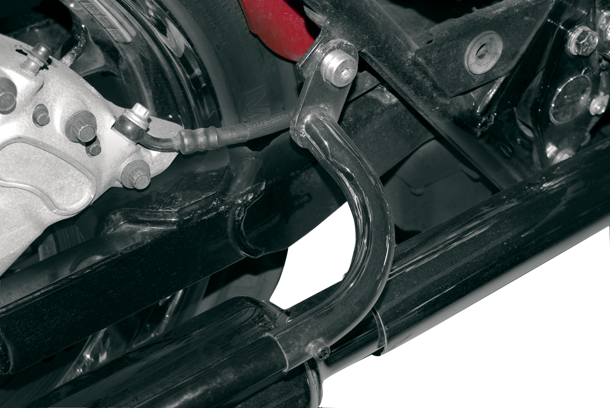 Saddlebag Guard Eliminator Bracket - Chrome 1997 - 2008