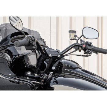 THRASHIN SUPPLY CO. 0601-4146 1" Handlebar - High Bend - Black