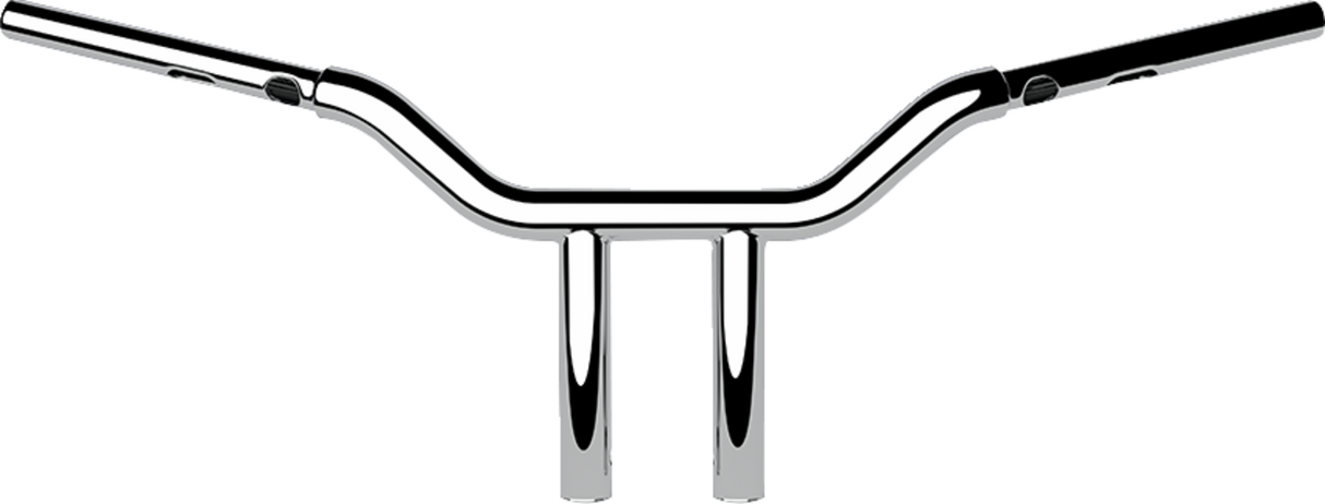One-Piece Kage Fighter Handlebar - 10\" x 1-1/4\" - Chrome 2023 - 2024