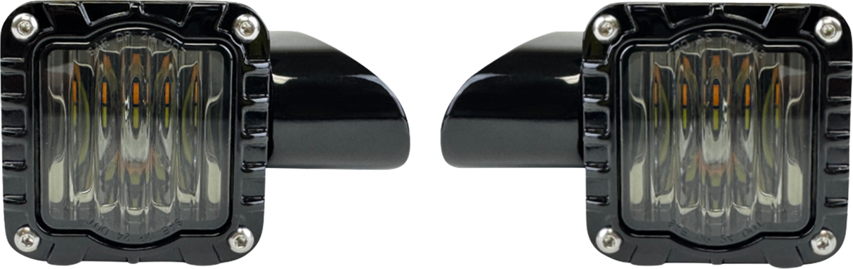 Turn Signal - Shark Demon™ - LED - Front - Smoke Lens 2015 - 2025