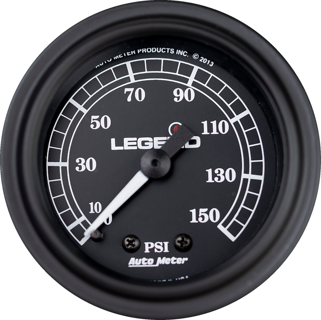Fairing Mounted LED Backlit PSI Gauges - Black 1997 - 2013
