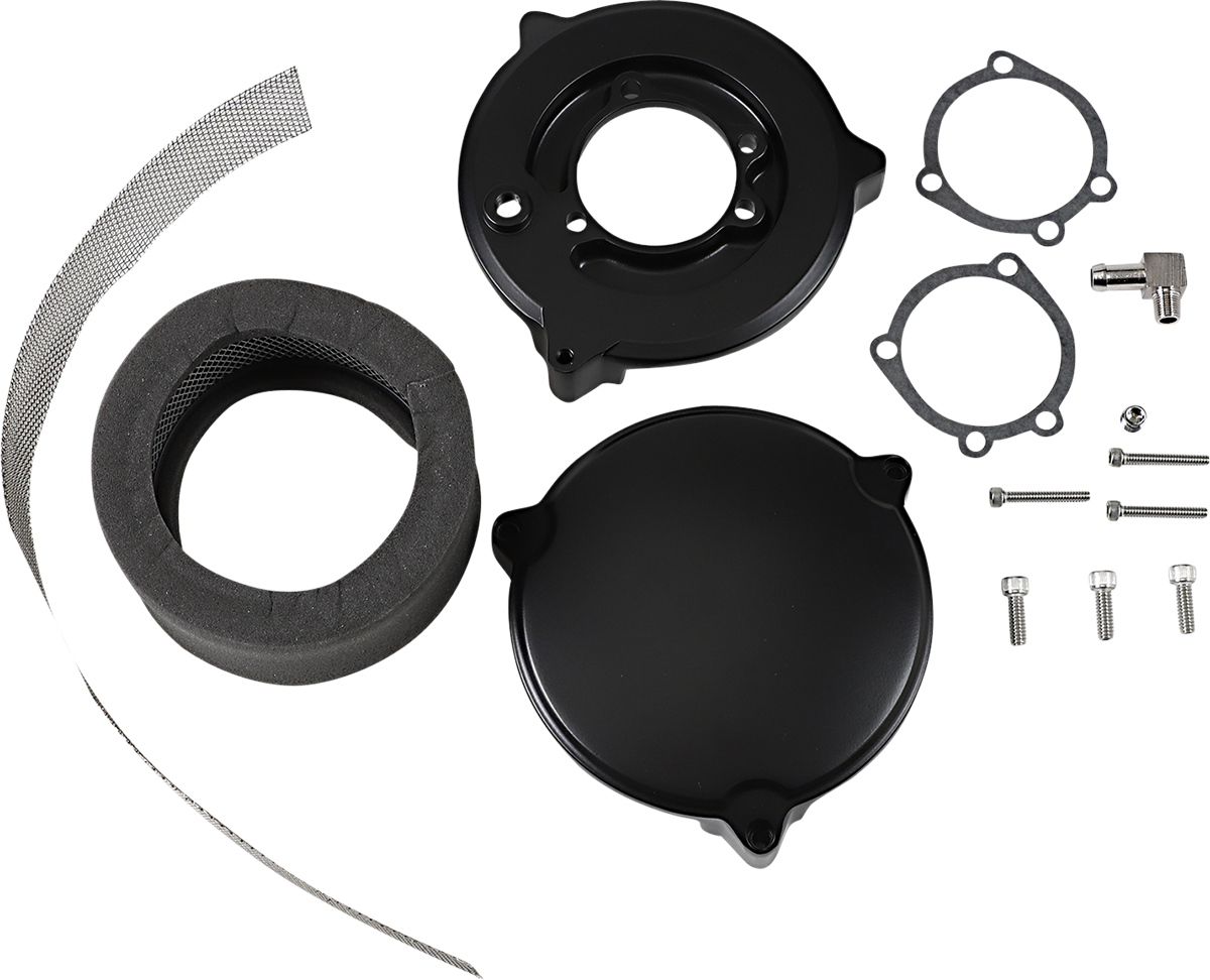High Performance 6\" Dragtron™ II Air Cleaner Kit - Black 1990 - 2006