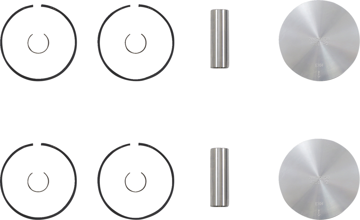 Piston Kit - 78.36 mm - Arctic Cat 1998 - 2000