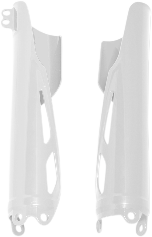 Lower Fork Covers - White 2019 - 2023