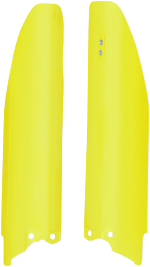 Lower Fork Covers - Yellow 2018 - 2023