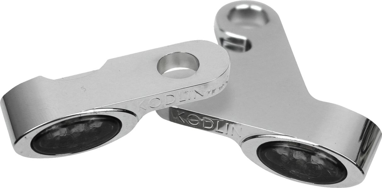 LED 2-1 Front Turn Signal w/ Running Light - Chrome 2018 - 2023