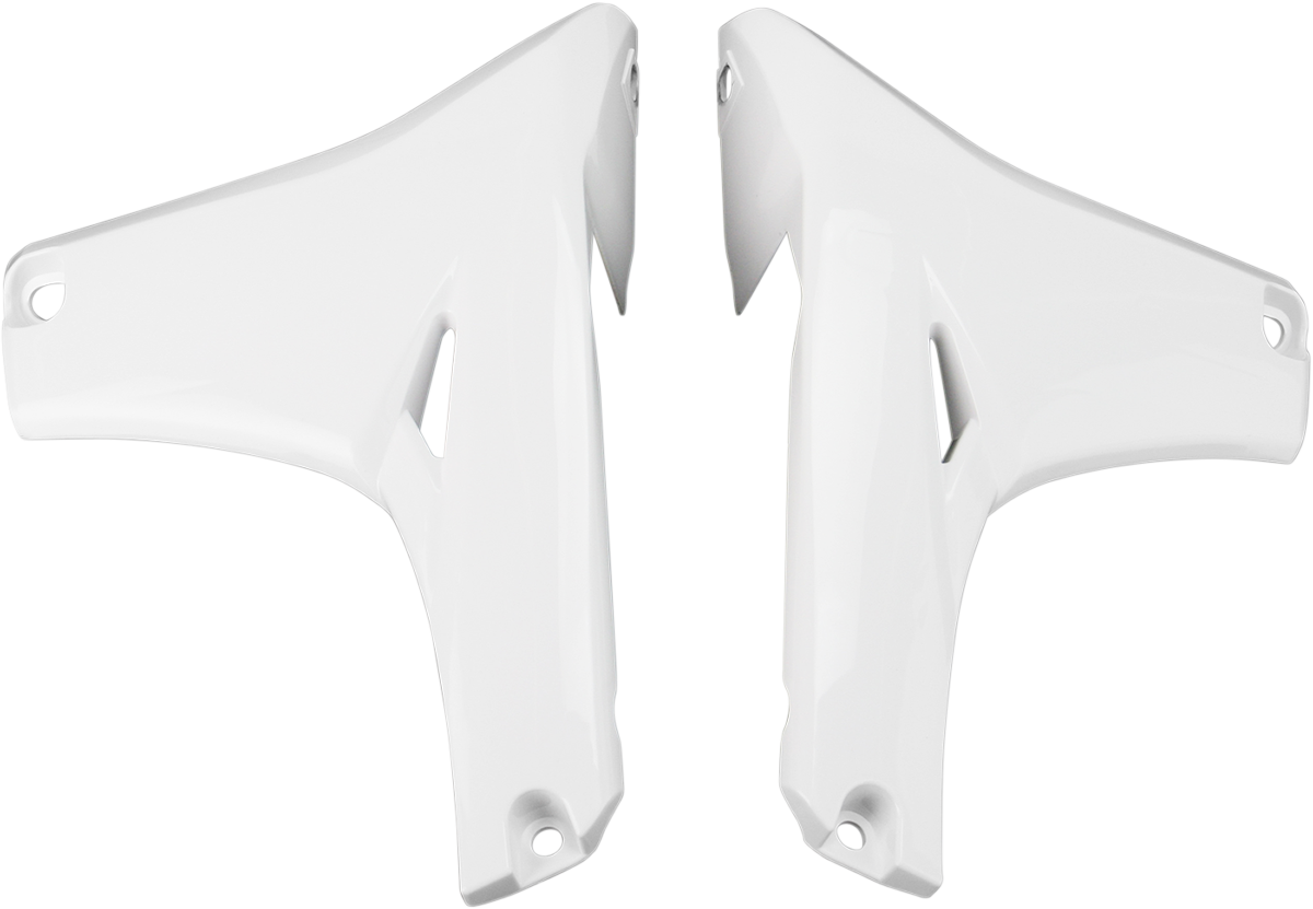 Radiator Shrouds - Lower - White 2010 - 2013