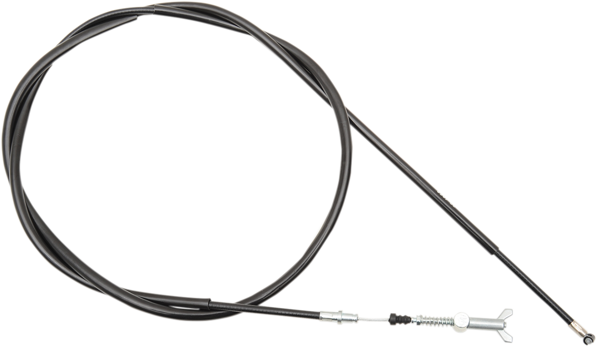 Black Vinyl Brake Cable - Rear - Parking - Yamaha 2004 - 2014