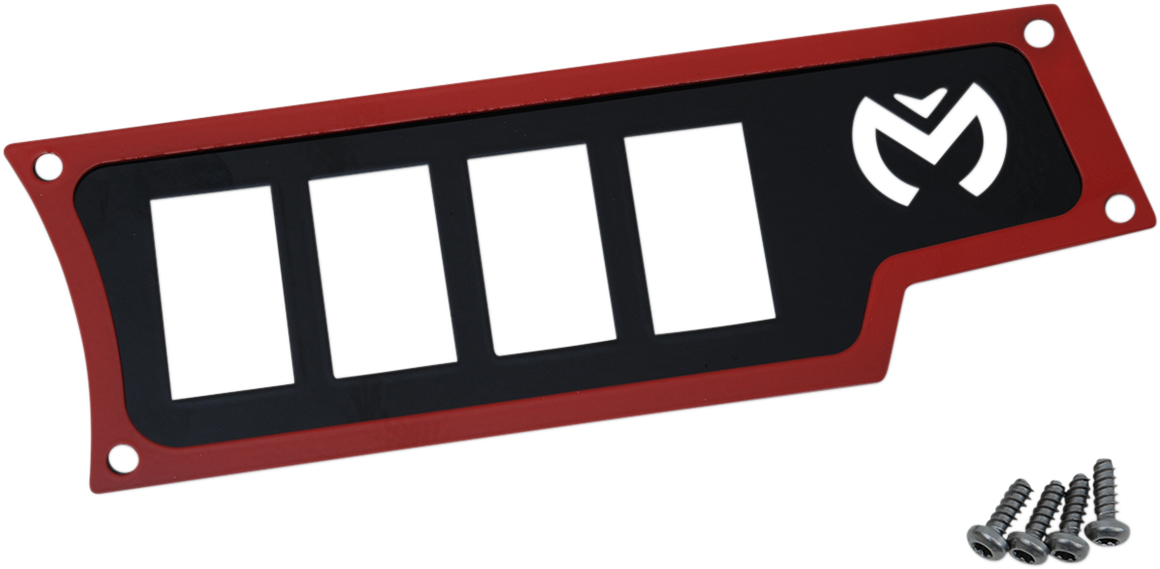 Dash Plate - Right - Red 2015 - 2019