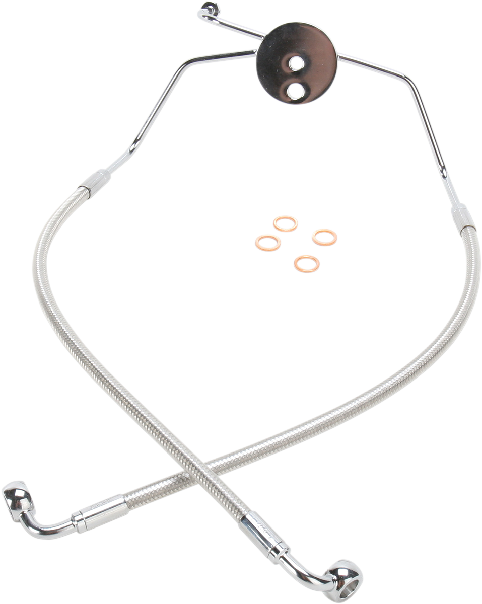 Brake Line - Polished 2008 - 2013