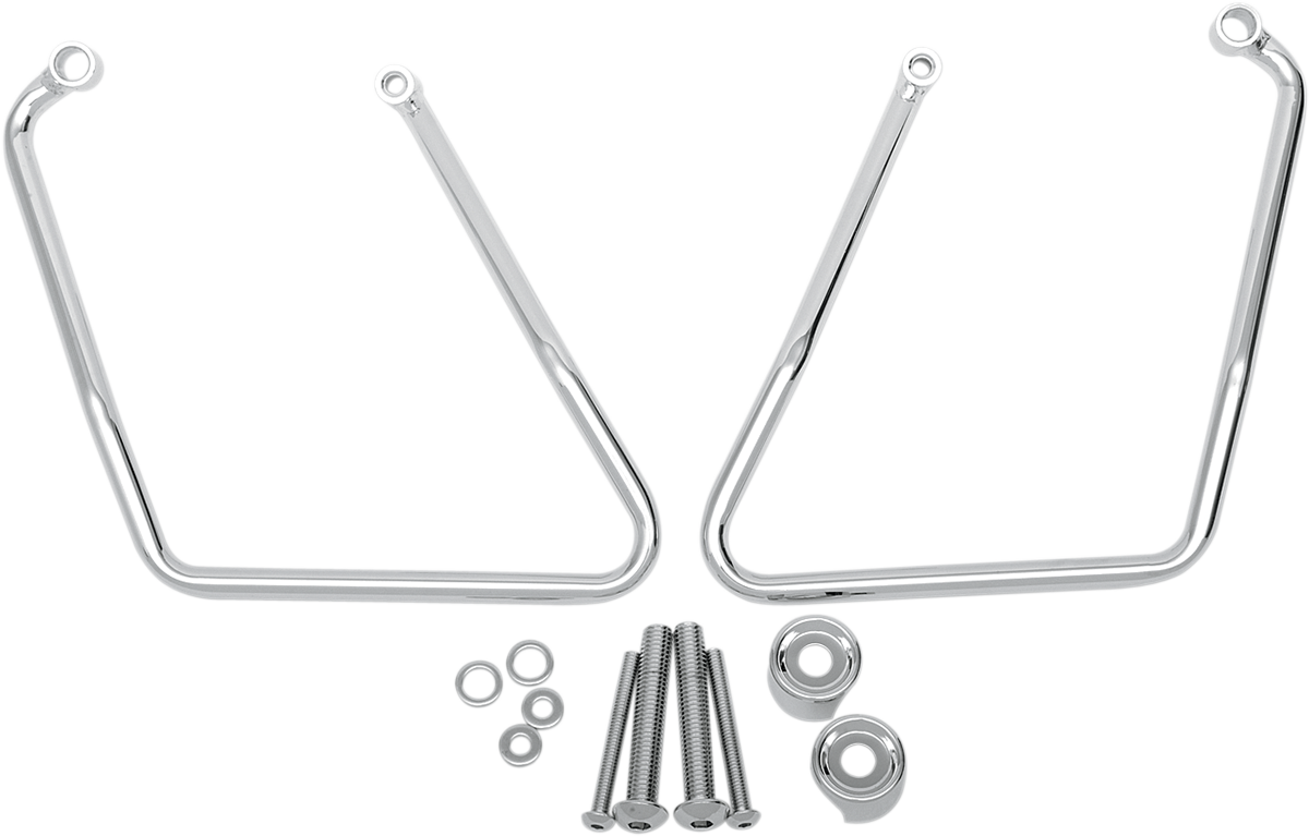Saddlebag Support - Chrome - XL \'04-\'22 2004 - 2022