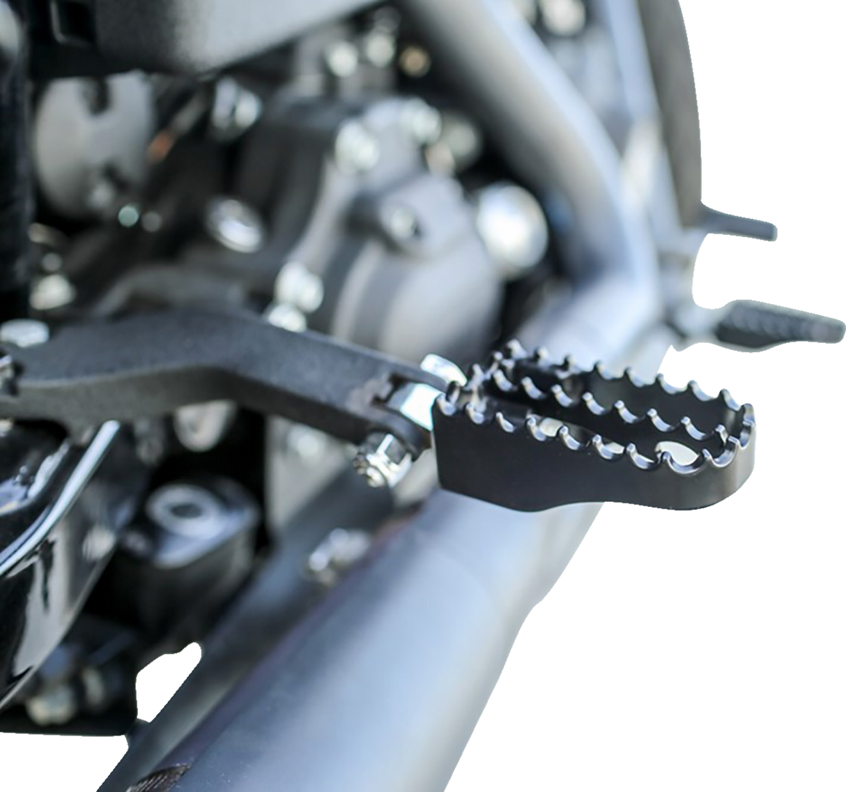 MX Mini Footpegs - Driver/Passenger - Black 1997 - 2024