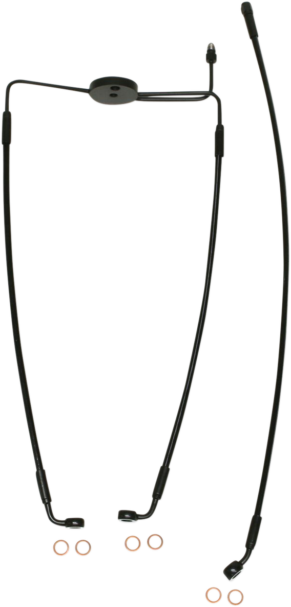 Brake Line - Front - XR - Black 2008 - 2017