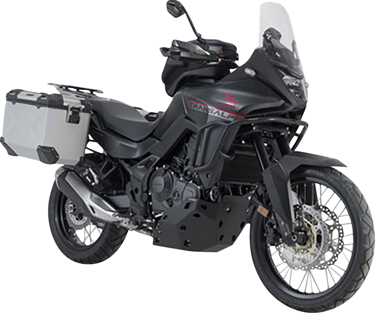 TRAX ADV Aluminum Case System - Silver - Honda XL750R Transalp \'24 2024 - 2024