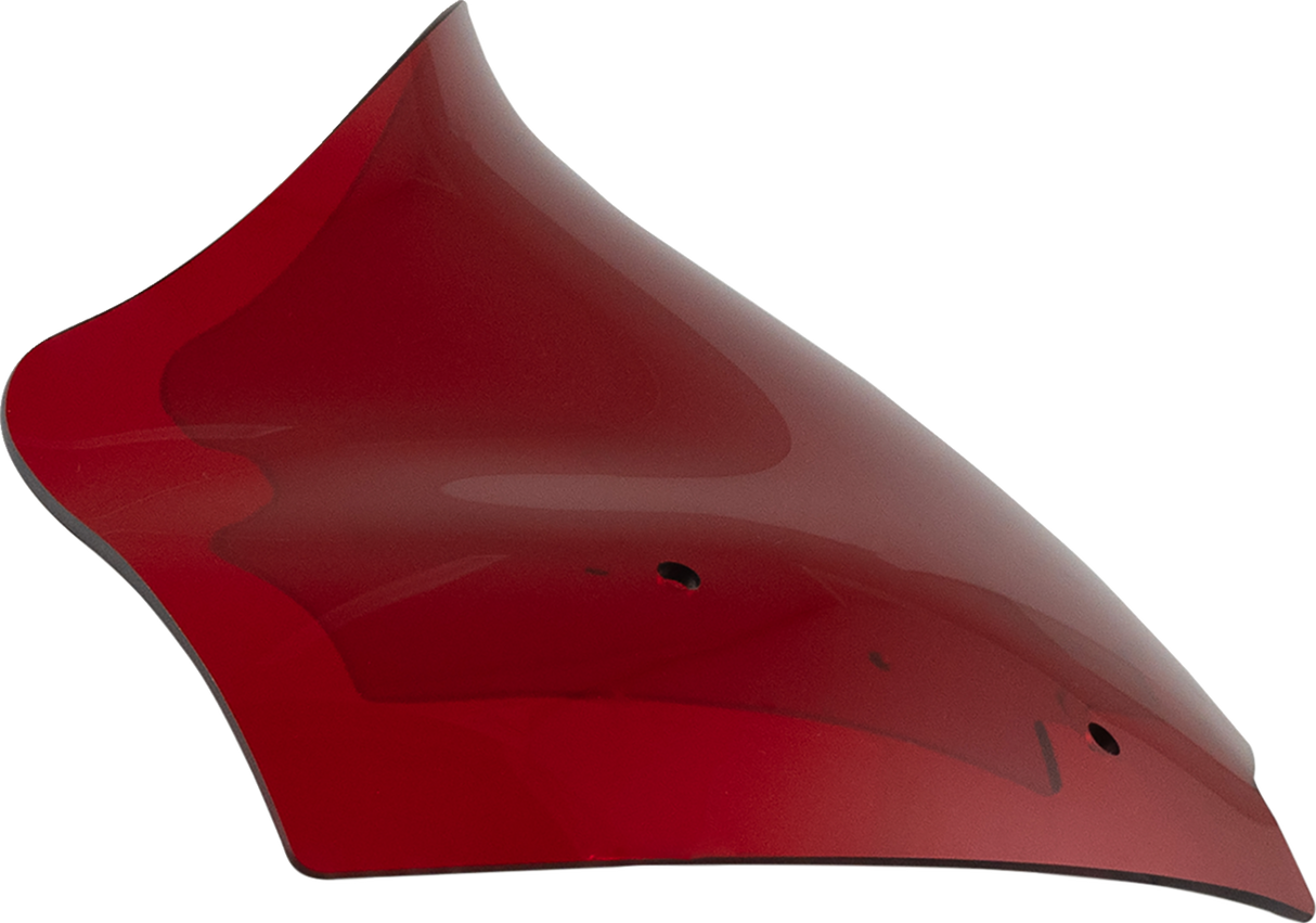 Kolor Flare™ Windshield - 10\" - Red - FLTR 2023 - 2024