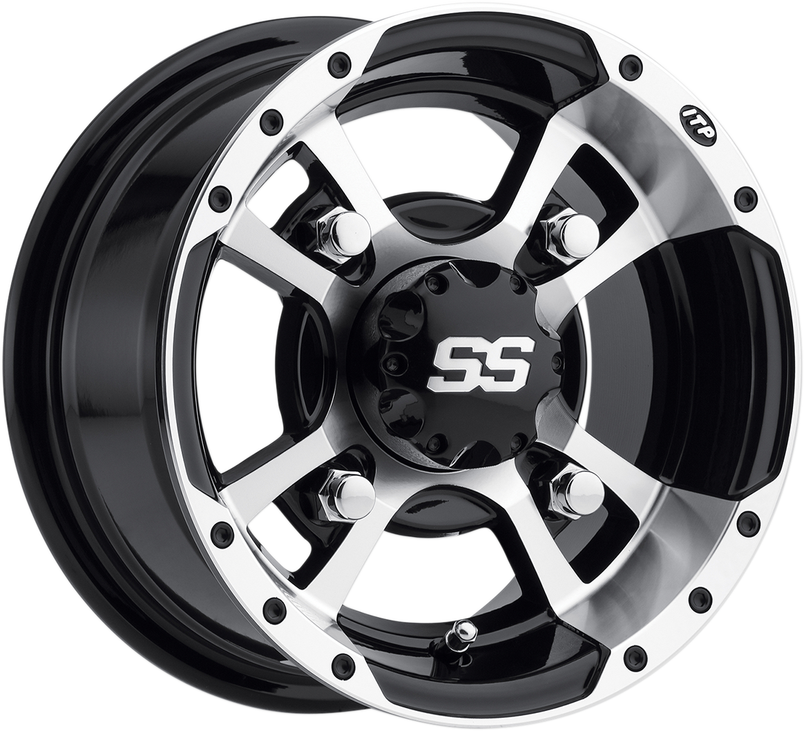 SS Alloy SS112 Sport Wheel - Rear - Machined - 9x8 - 4/110 - 3+5 1986 - 2016