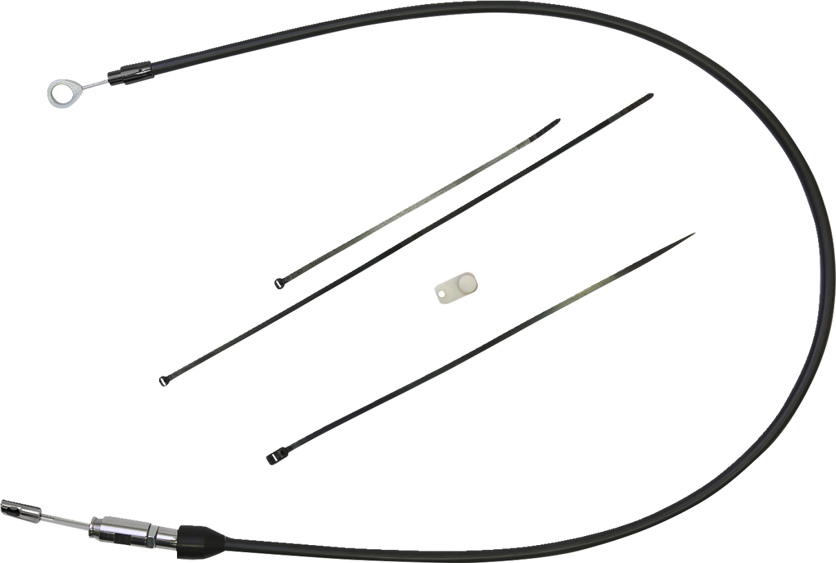 Quick Connect Clutch Cable - Upper - 36\" - Black/Black 2018 - 2023