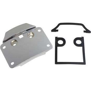 CUSTOM DYNAMICS 2030-1960 Radius License Plate Mount Assembly for CVO™ - Chrome
