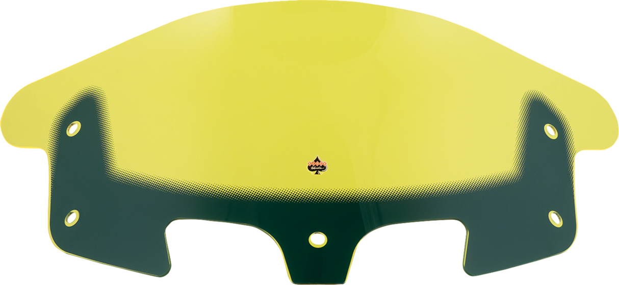 Kolor Flare™ Windshield - 10\" - Yellow Ice 2014 - 2024