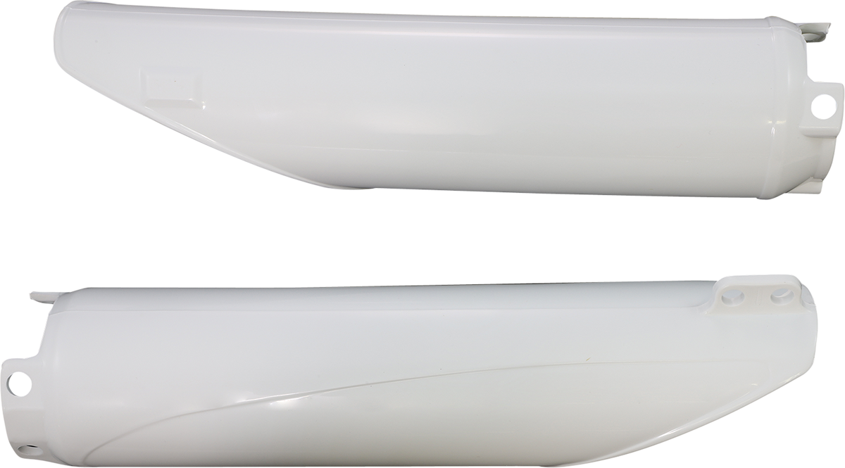 Lower Fork Covers - White 1990 - 2003