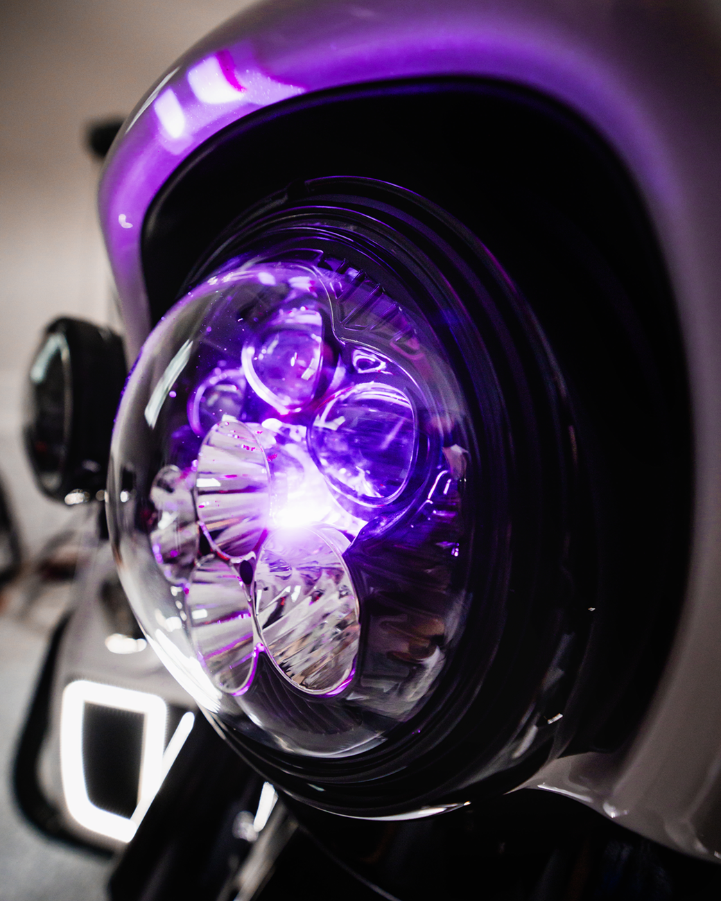 Headlight - Shark Demon® - LED - Color Changing 2014 - 2025
