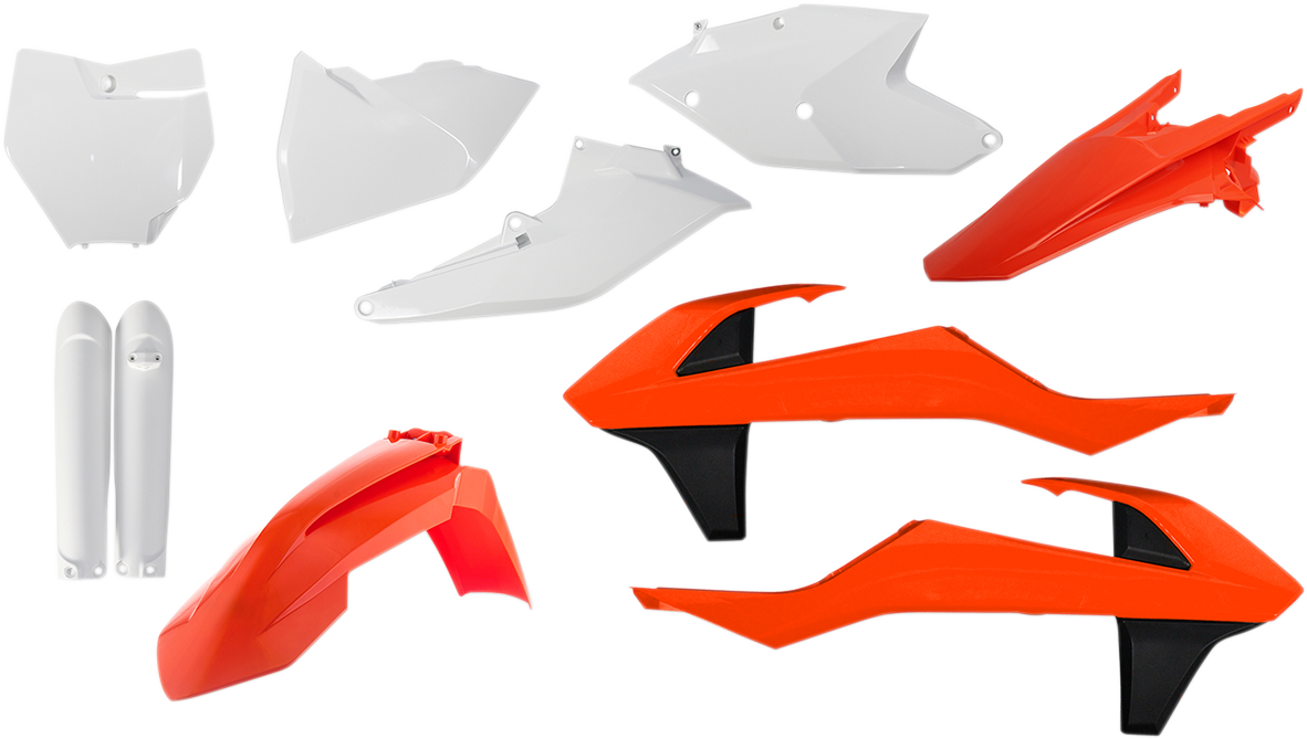Full Replacement Body Kit - OEM \'18 Orange/White/Black 2016 - 2018