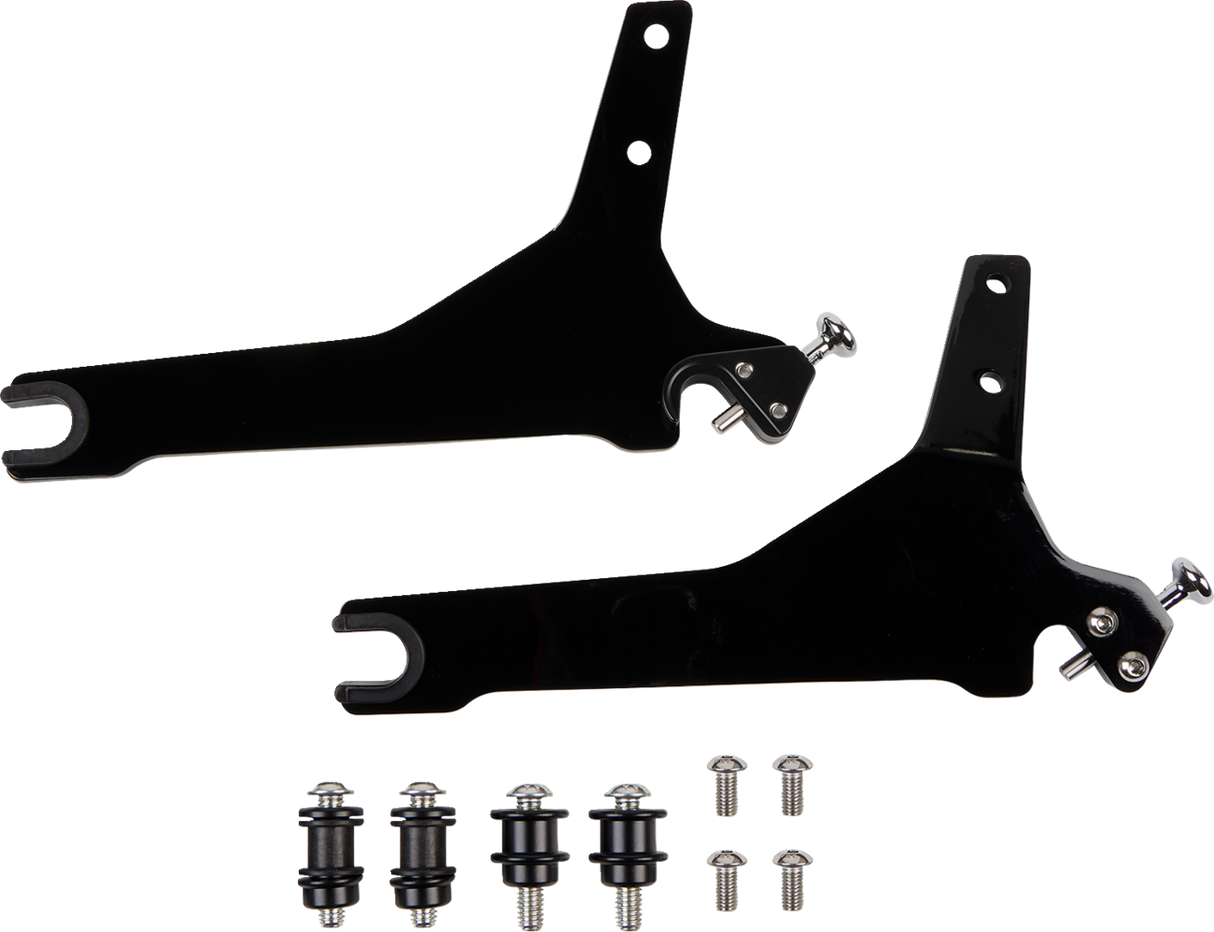 Backrest Kit - 11\" - Black - Softail 2018 - 2019
