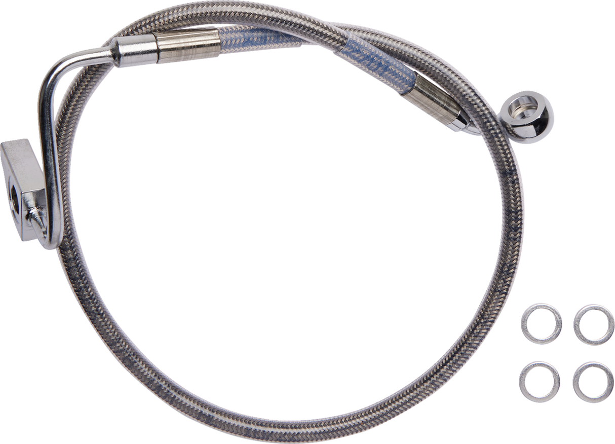 Brake Line - Rear - ABS - Stainless Steel 2014 - 2022