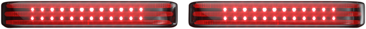 Saddlebag LED Lights - Sequential - Black/Smoke 2010 - 2013