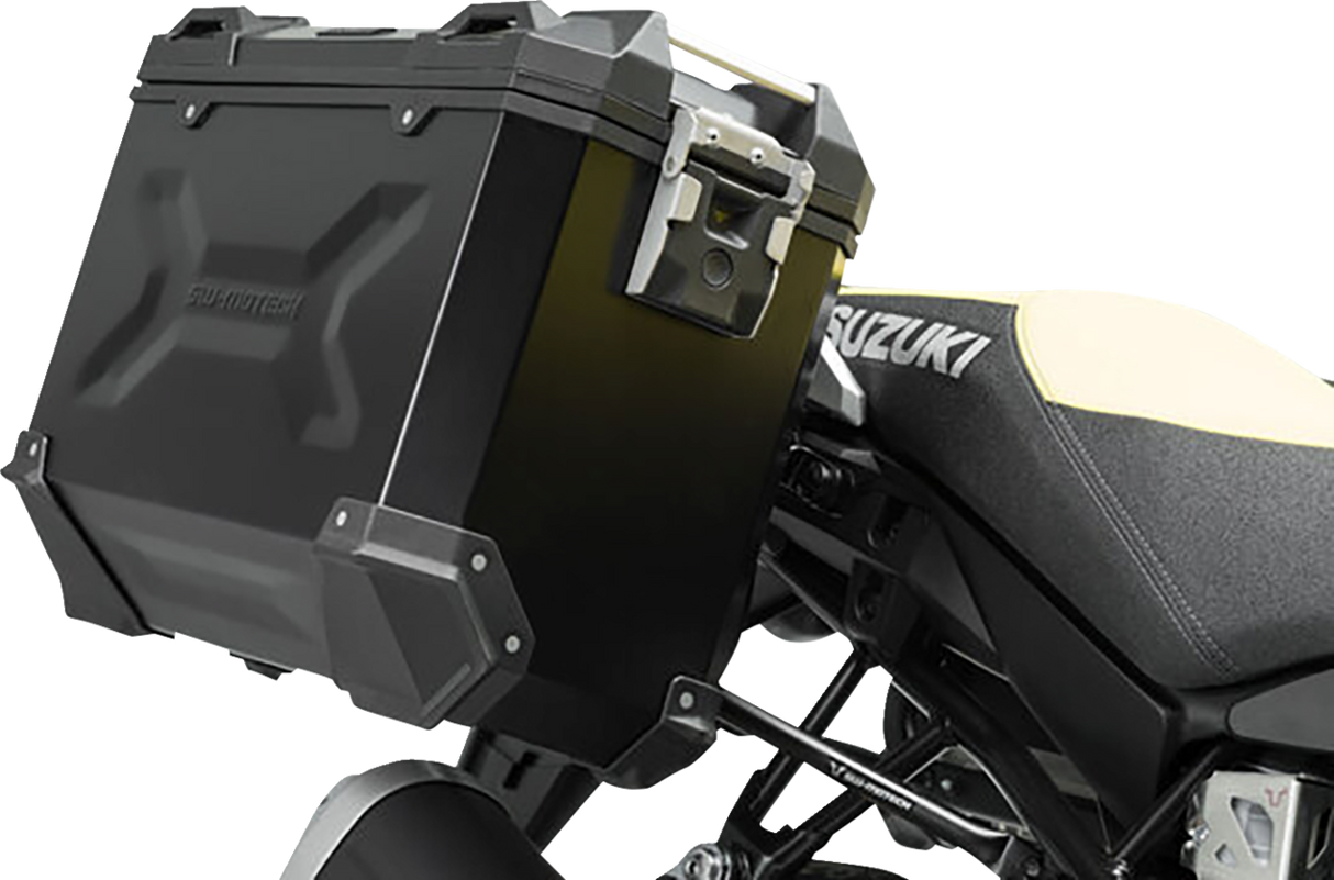 TRAX ADV Aluminum Case System - Black - Suzuki V-Strom 1000 \'14-\'19 2014 - 2019