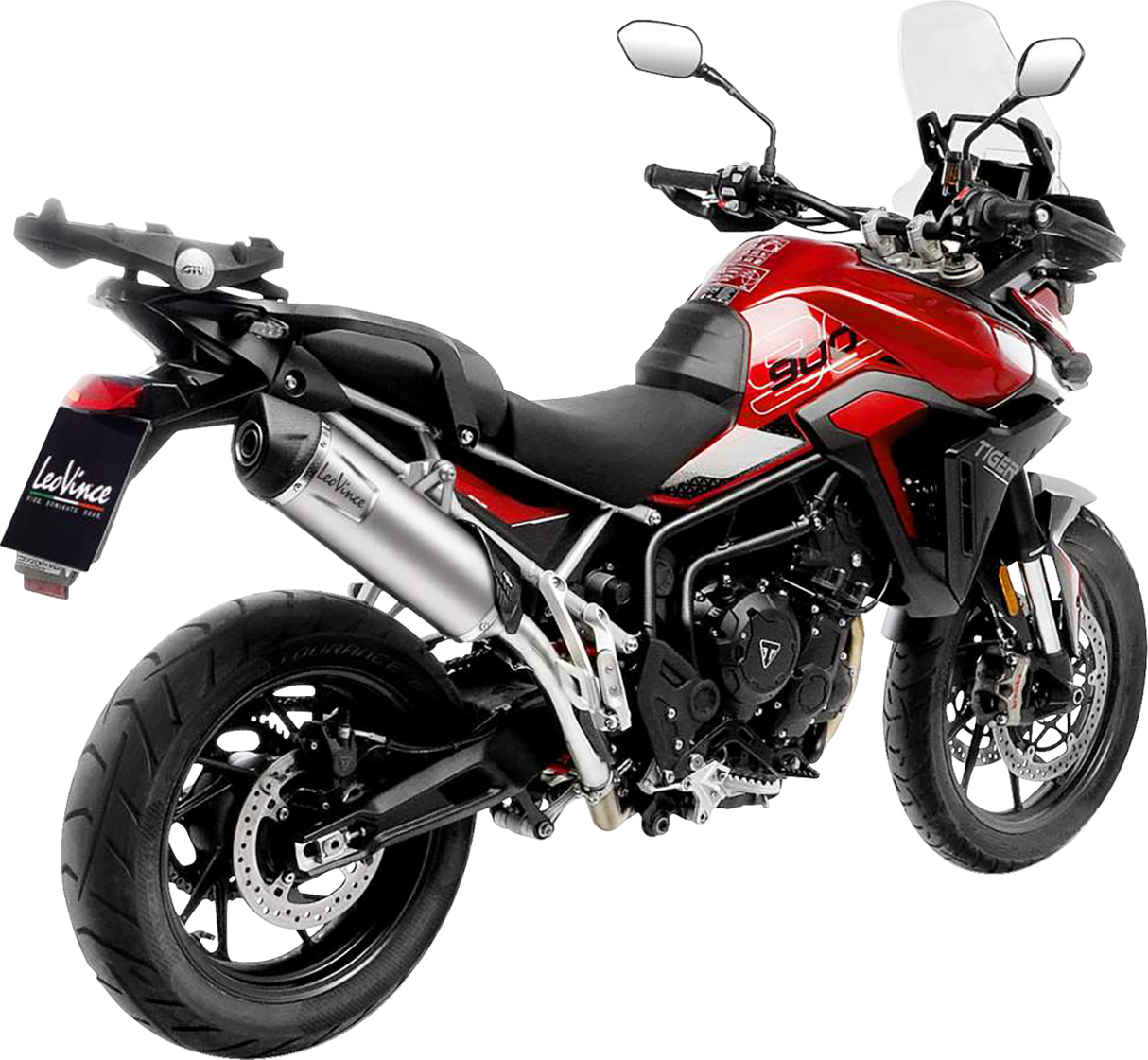 LV One EVO Slip-On Muffler - Stainless Steel - Tiger 900 2024 - 2025