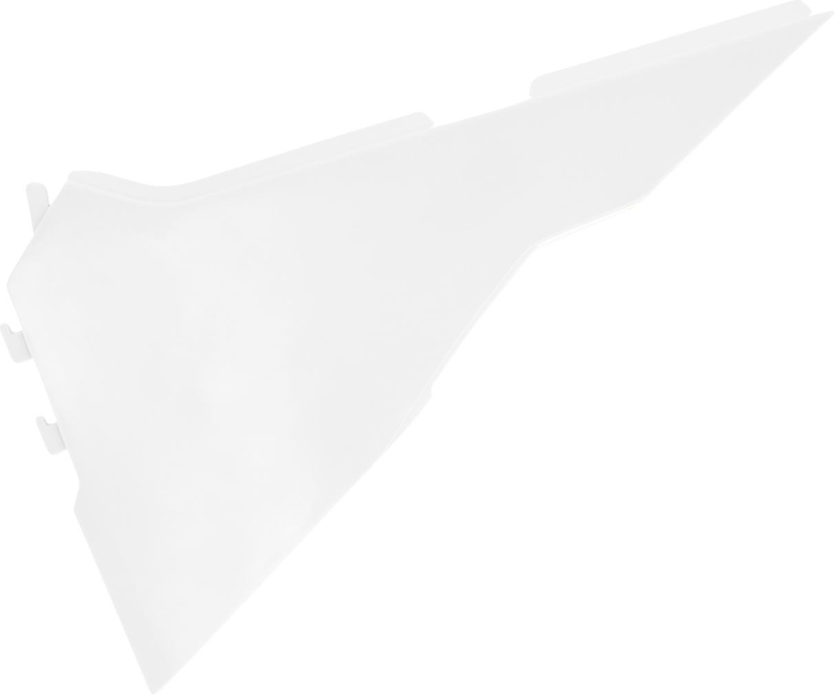 Air Box Cover - Vented - White - Kawasaki 2024 - 2024