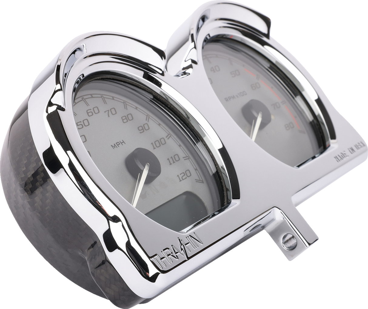 Gauge Relocation Kit - Chrome 2015 - 2022