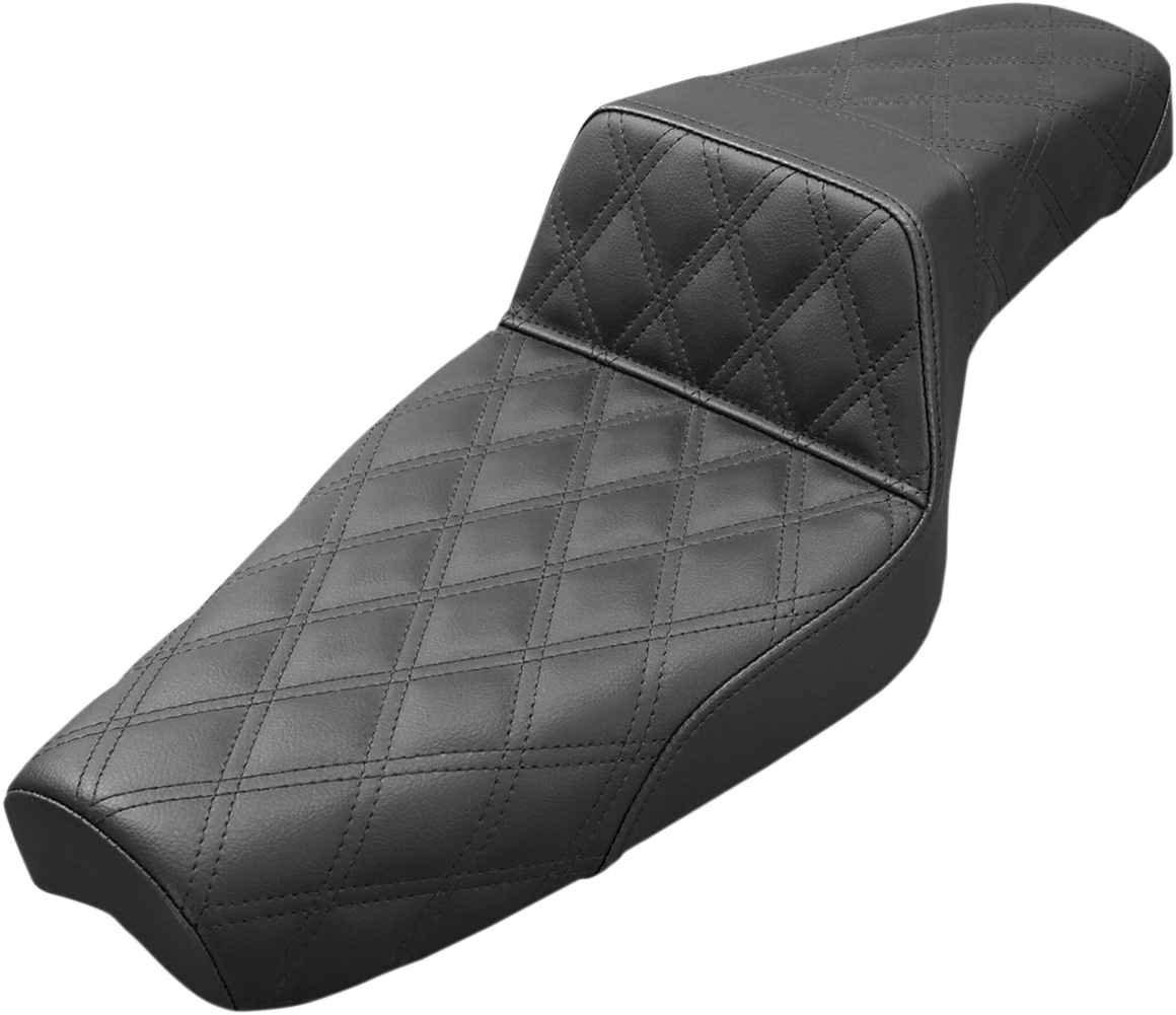 Step-Up Seat - Full Lattice Stitch - Black - XL 1977 - 2003