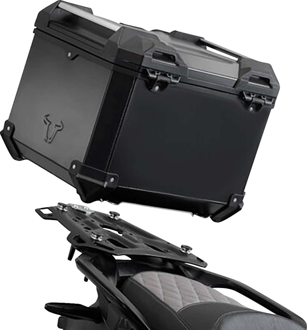 TRAX ADV Top Case System - Black - Moto Guzzi V85TT \'19-\'24 2019 - 2024