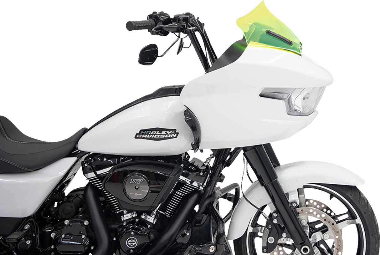 Kolor Flare™ Windshield - 10\" - Green Ice - FLTR 2023 - 2024