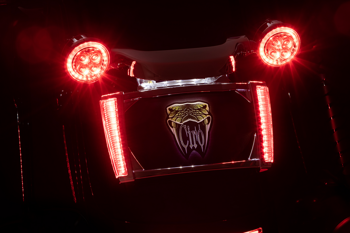 License Plate Frame - Chrome - Smoke 2014 - 2020