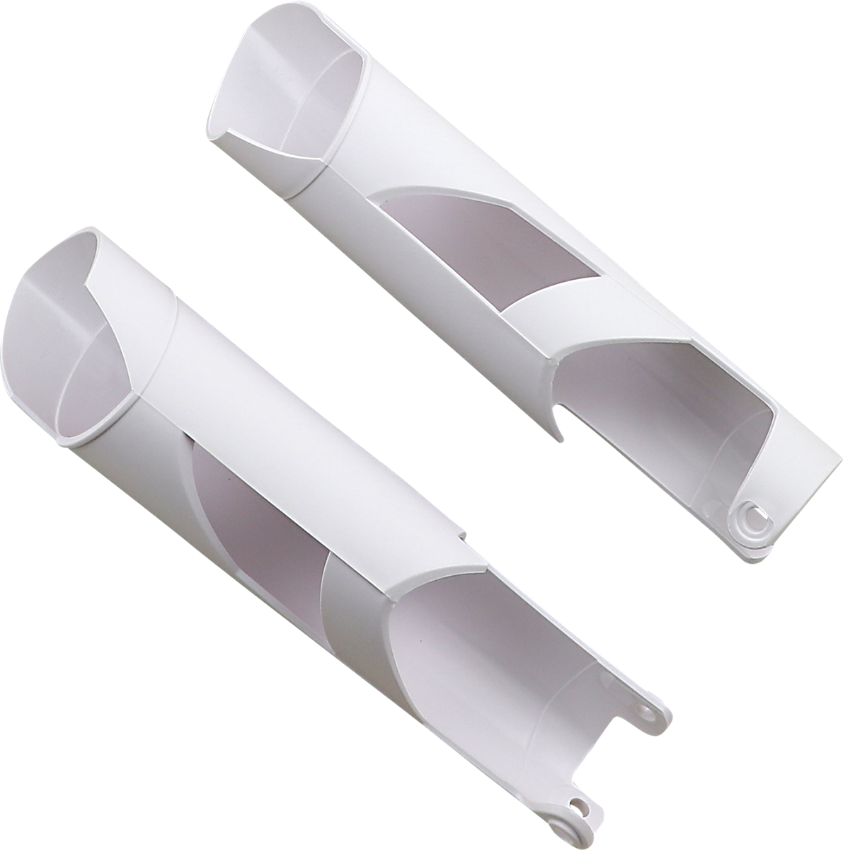 Lower Fork Covers for Inverted Forks - White 2008 - 2015