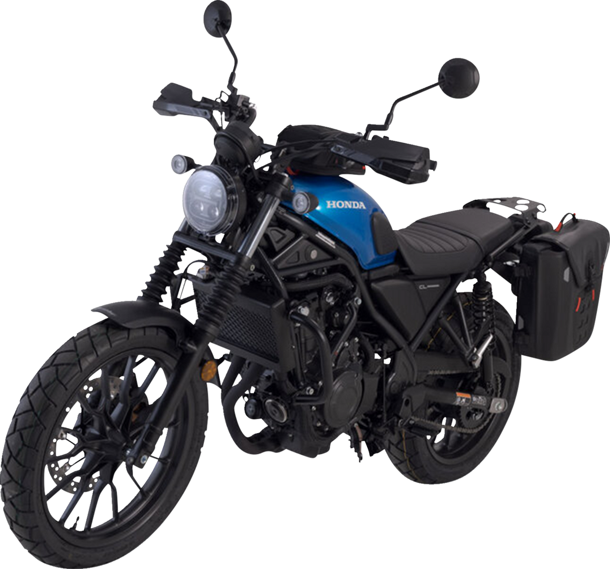 SysBag Side Bag System - Black - Honda SCL500 \'23-\'24 2023 - 2024