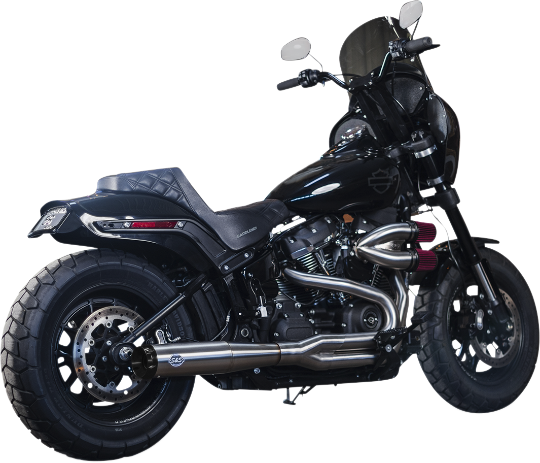 SuperStreet 2:1 50 State Exhaust System - M8 Softail - Stainless Steel 2018 - 2022