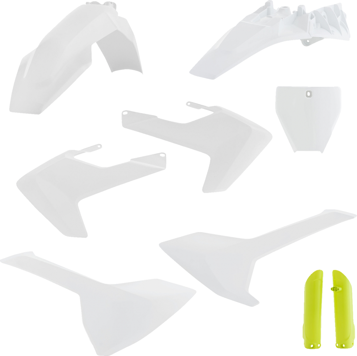 Full Replacement Body Kit - OEM \'23 White/Green 2018 - 2024