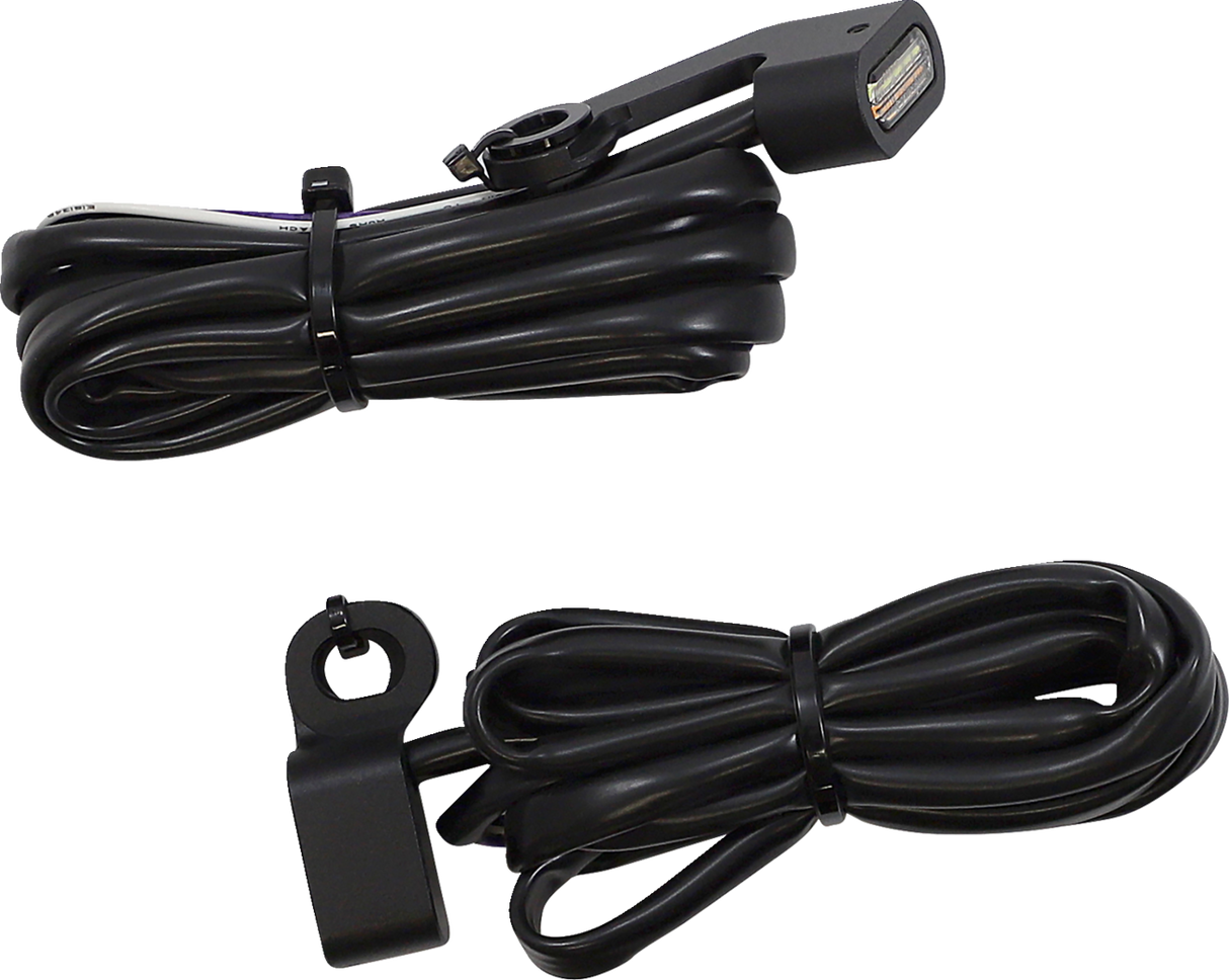 Marker Lights - White/Amber - Black 2009 - 2023