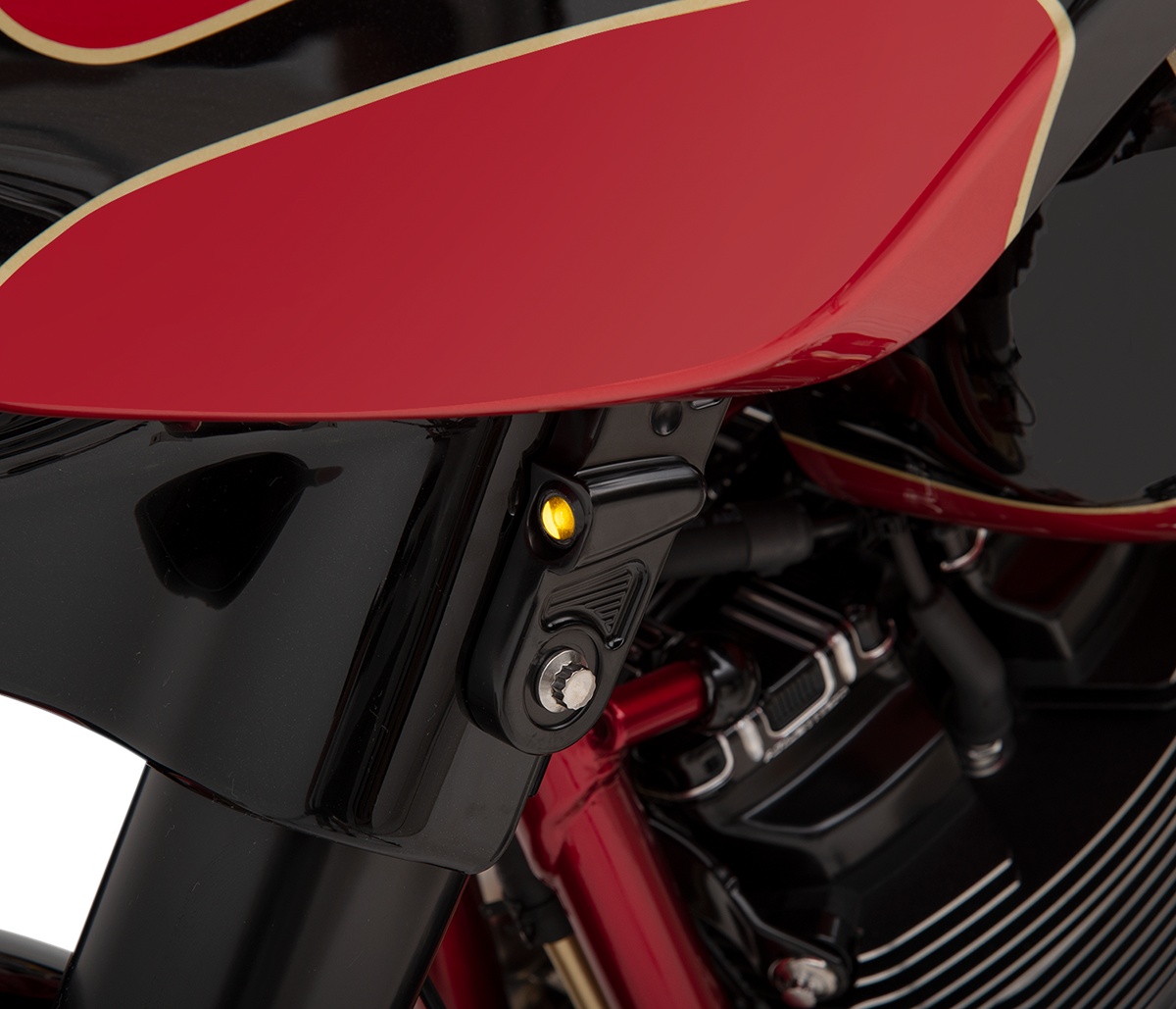 Streamliner Turn Signals - Techno - Black 2014 - 2020