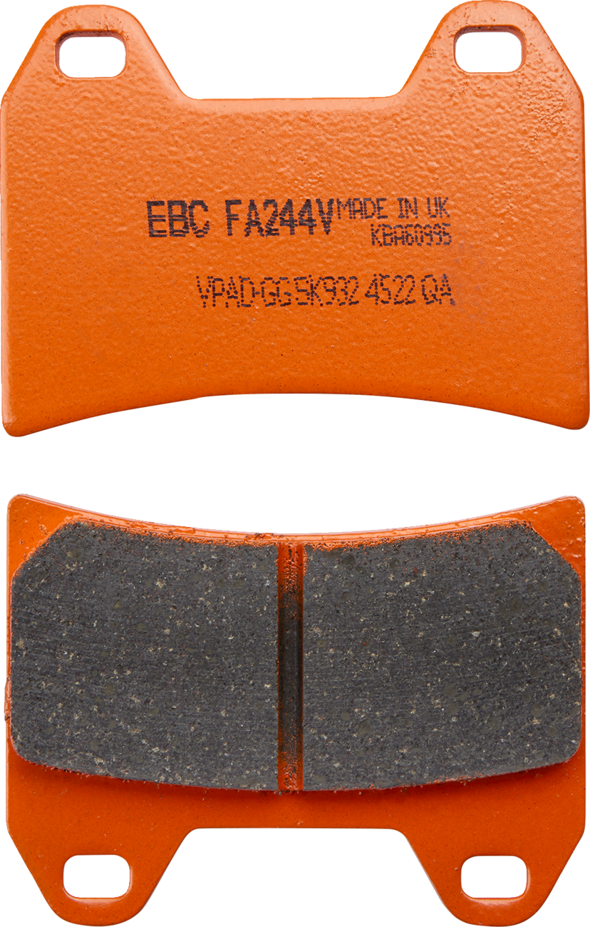 Semi-Sintered Brake Pads - FA244V 1989 - 2020