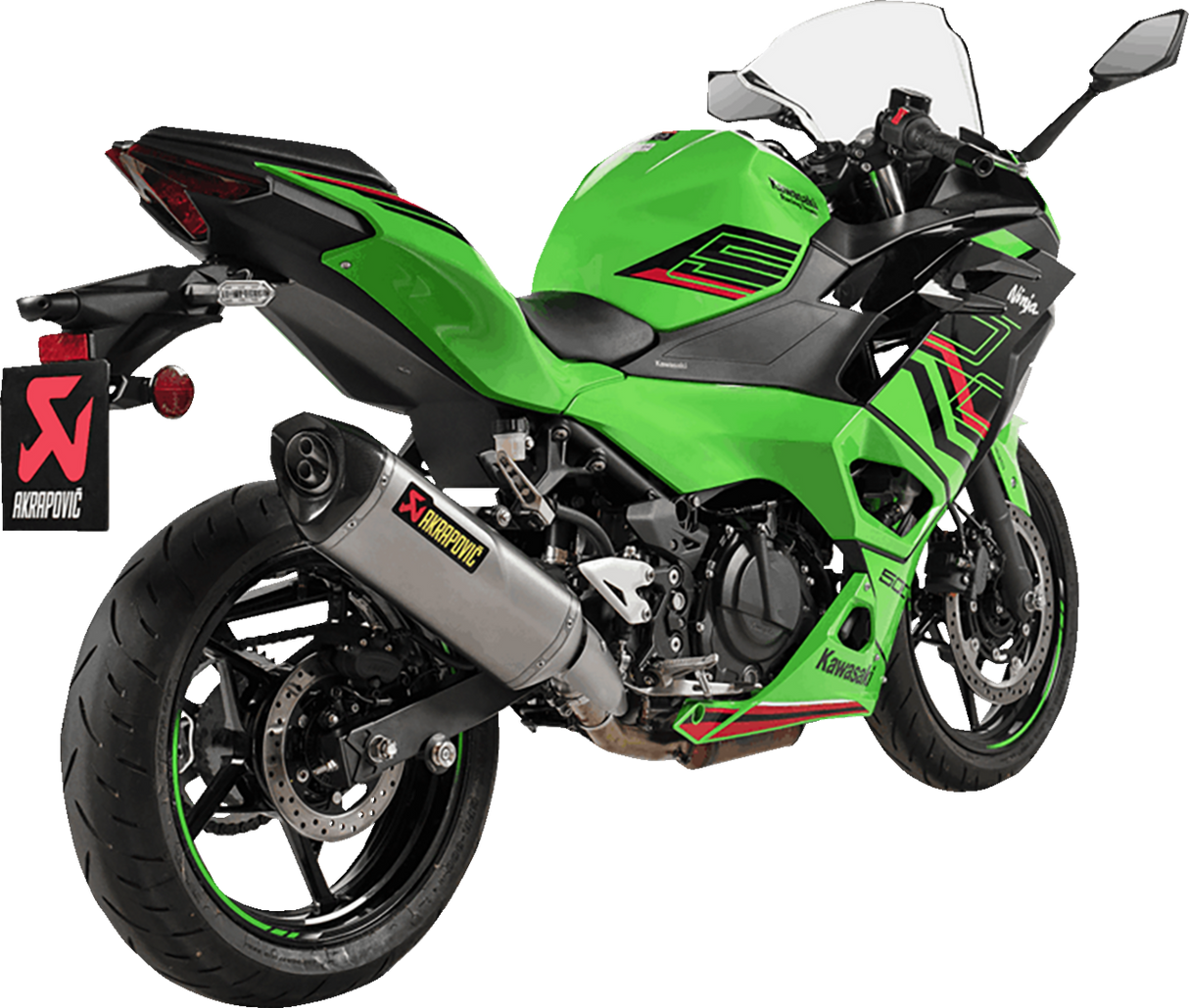 Slip-On Line Muffler - Titanium - Ninja 500/Z500 2024 - 2025