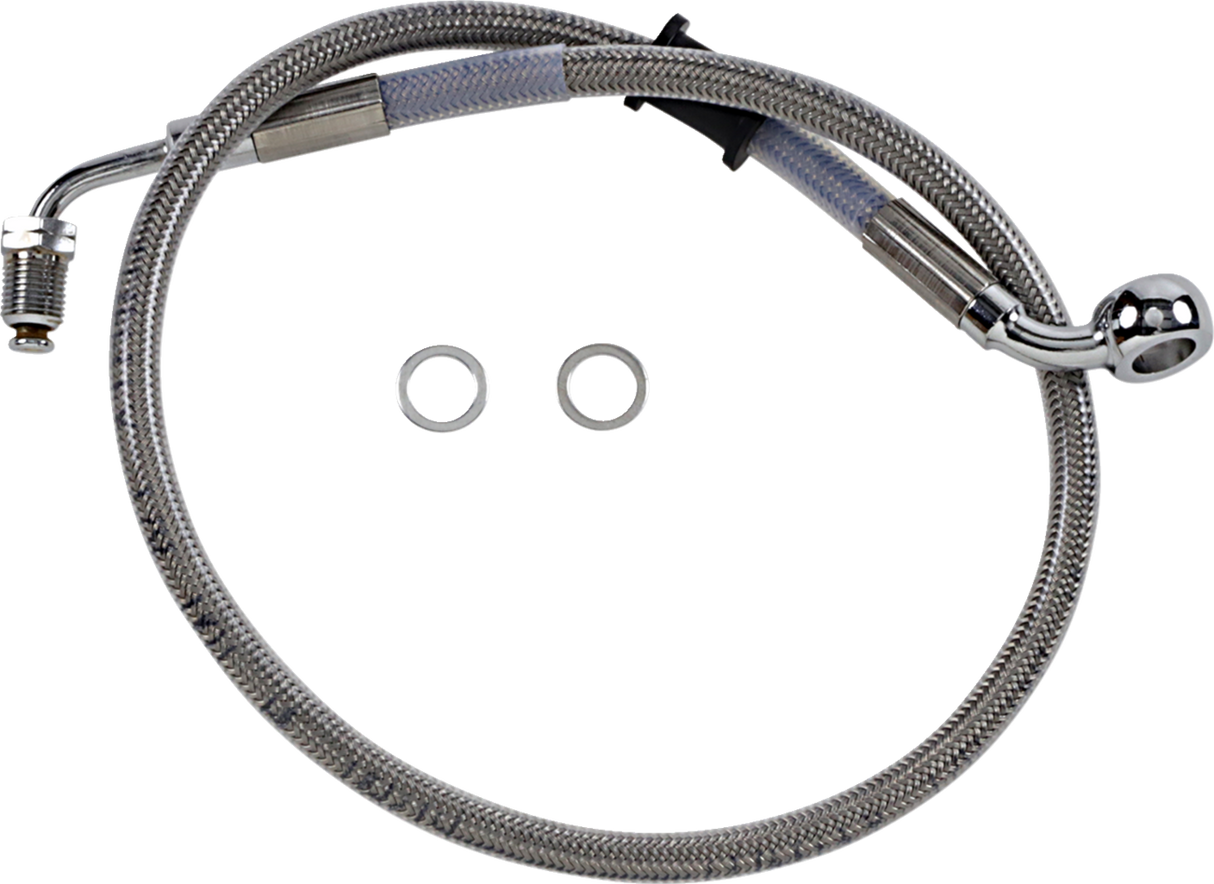 Brake Line - Front (Upper) - Stainless Steel 2018 - 2023